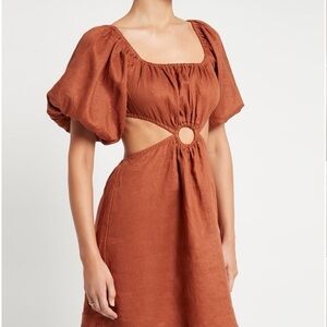 Faithfully the Brand Almero Linen Dress